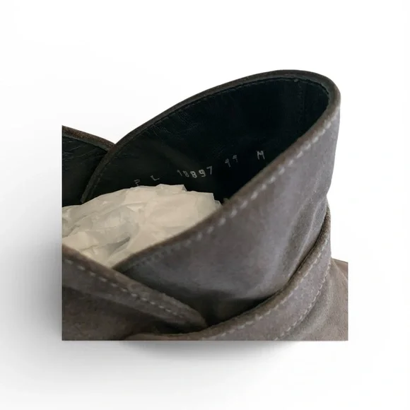 STUART WEITZMAN Brown Suede Ankle Boots - Picture 8 of 12